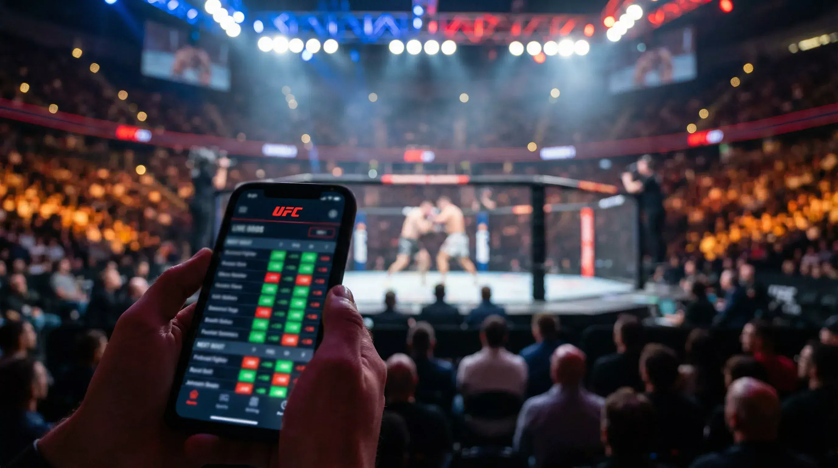 UFC Livewetten — In Echtzeit auf MMA Kämpfe wetten